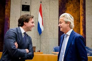 Baudet (l.) en Wilders. beeld ANP