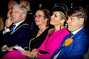 Koningin Máxima in Utrecht. beeld ANP