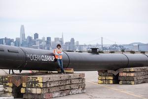 Boyan Slat. beeld EPA