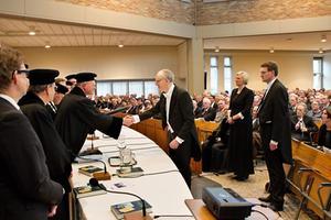 Ds. M. Golverdingen analyseerde kerkelijke verwikkelingen in de Gereformeerde Gemeenten in de eerste jaren na de Tweede Wereldoorlog. In 2014 promoveerde hij naar de situatie in de periode 1946-1950. beeld RD, Anton Dommerholt