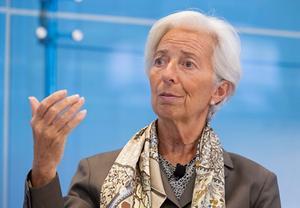 IMF-topvrouw Christine Lagarde. beeld EPA, Erik S. Lesser