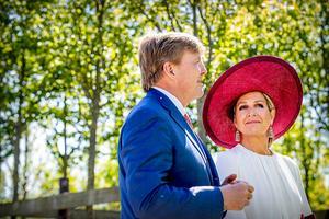 De koning in Opheusden. beeld ANP
