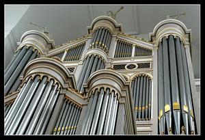 Het orgel in Gorinchem. beeld RD, Henk Visscher