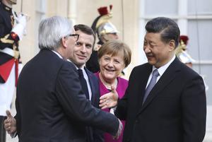 Zelfs de grootste EU-lidstaten kunnen de economische aantrekkingskracht van China niet weerstaan. beeld ANP, Marin Ludovic