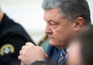 De Oekraïense president Petro Porosjenko. beeld AFP