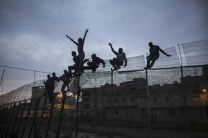 „ChristenUnie en SGP willen juist een nieuwe crisis voorkomen met een rechtvaardig migratiebeleid en een secure selectie aan de poorten van Europa.” Beeld EPA