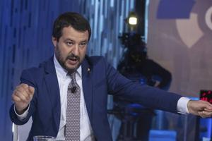 Matteo Salvini. beeld EPA, Massimo Percossi