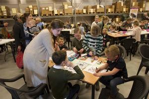 Inloopdag bij de Gereformeerde Bijbelstichting in Leerdam. beeld RD, Anton Dommerholt
