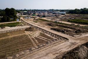 Woonwijk in aanbouw in Vleuten, provincie Utrecht. beeld ANP, Sem van der Wal.