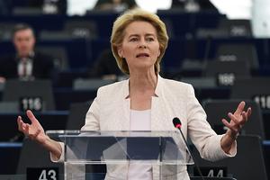 Ursula von der Leyen. beeld AFP