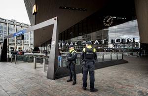 Politie in Rotterdam. beeld ANP, Koen van Weel