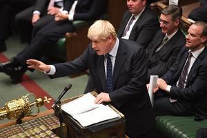 Premier Johnson. beeld EPA
