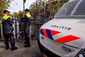 Politie in Utrecht. beeld ANP, Robin Utrecht