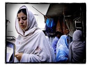 Vrouwen in Pakistan. beeld RD, Sjaak Verboom