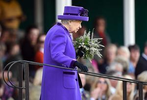 Koningin Elizabeth. beeld AFP