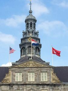 Het carillon in de toren van het stadhuis van Maastricht. beeld Frank Steijns