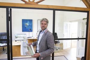 Bart Muller: „Van monumenten ging mijn hart sneller kloppen.” beeld RD, Henk Visscher
