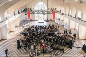 Jonge Metropole in Radio Kootwijk. beeld Nic Limper