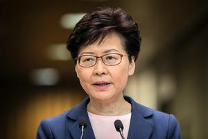 Carrie Lam. beeld EPA