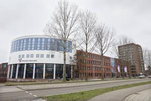 Het huidige gebouw van Driestar educatief in Gouda.  beeld Sjaak Verboom