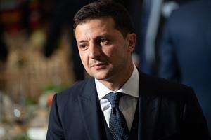 De Oekraïnse president Volodimir Zelenski. beeld AFP
