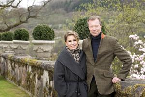 Het groothertogelijk paar van Luxemburg, Henri en Maria Teresa. beeld Cour Grand-Ducale de Luxembourg, Lola Velasco