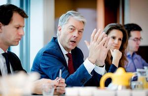 Directievoorzitter Maurice Oostendorp. beeld ANP, Robin van Lonkhuijsen