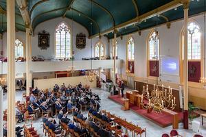 SSNR-congres in de Oude Kerk te Rotterdam-Charlois. beeld Marc Heeman/Roel Dijkstra Fotografie