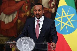 De Ethiopische premier Abiy Ahmed. beeld EPA