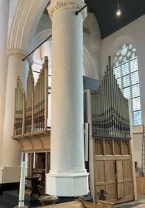 Het Engelse orgel in de Grote Kerk van Wijk bij Duurstede. beeld SCGK