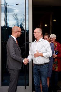 Ds. P. Drost werd zondag bevestigd als predikant in het Oostenrijkse Graz. beeld Christina Grimmon