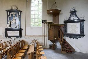 Interieur Eilandkerk Nederhemert. beeld RD, Anton Dommerholt