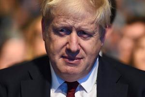 De Britse premier Boris Johnson. beeld AFP