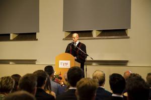 Prof. dr. Jos de Kock sprak zijn inaugurele rede uit. ETF Leuven, Laura Roman