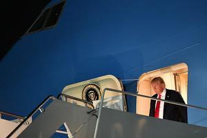 President Trump. beeld AFP
