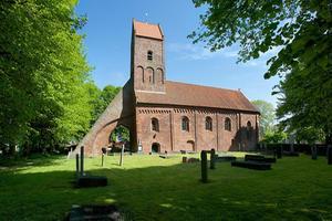 De Sebastiaankerk in Bierum. beeld Sjaak Verboom