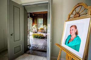 Het lichaam van prinses Christina ligt opgebaard in de Koepel van Fagel op het terrein van Paleis Noordeinde. beeld ANP