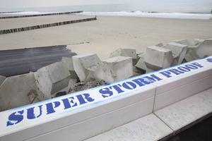 Kustversterking bij badplaats Cadzand-Bad. beeld ANP, Arie Kievit​