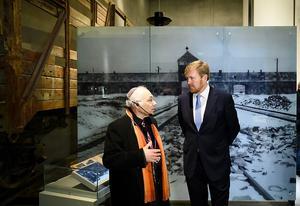 Willem-Alexander bezoekt donderdagmorgen Yad Vashem. beeld ANP