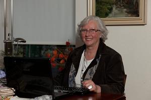 Gerda van Wageningen aan het werk. beeld André Dorst