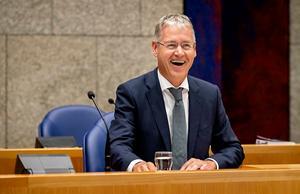Arie Slob, minister voor Basis- en Voortgezet Onderwijs en Media. beeld ANP, KOEN VAN WEEL