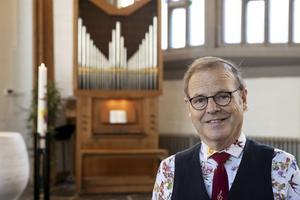 Willem van Twillert in de Johanneskerk in Amersfoort. „Ik vind het een zegen dat ik deel uitmaak van deze gemeente.” beeld RD, Anton Dommerholt