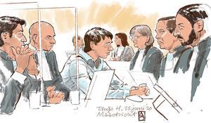 Rechtbanktekening van Thijs H. beeld ANP