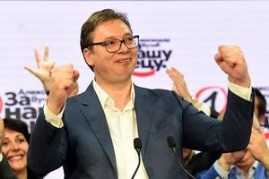 Vucic. beeld AFP