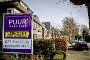 Huizenprijzen zullen vermoedelijk niet zomaar zakken. ANP, Remko de Waal