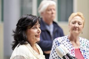 De resterende 50PLUS-Kamerleden Sazias, Van Otterloo en Van Brenk. Beeld ANP, Phil Nijhuis.