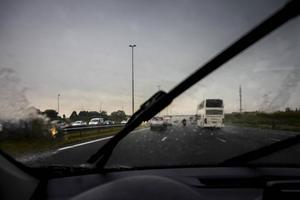 In de verte een glimp van beter weer. beeld ANP, Rob Engelaar