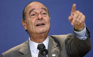 Jacques Chirac. beeld EPA