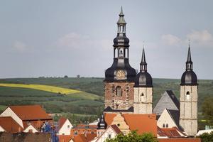 „Veel Europeanen hebben een voorliefde voor het oude en een hang naar het museum dat Europa is.” Foto: St.-Andreaskerk in Lutherstad Eisleben. beeld RD, Henk Visscher