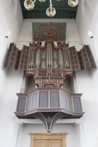 Het Kiespenningorgel in de Grote Kerk in Wijk bij Duurstede. beeld Manschot Grafimedia